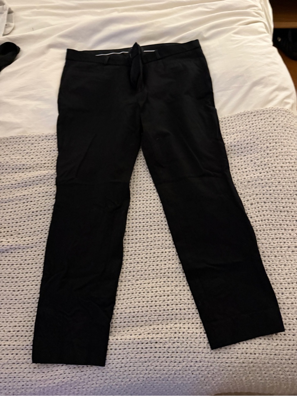 Women’s Banaba Republic Sloan Black Straight-Leg Dress Pants